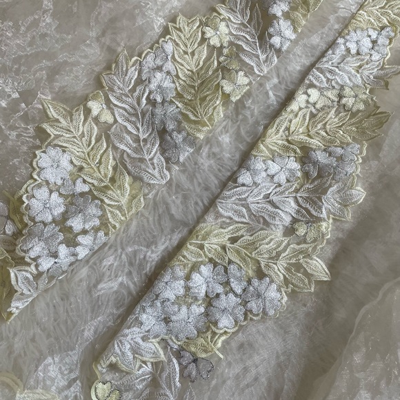 Vintage beautiful elegant sheer boho long duster - Picture 7 of 16